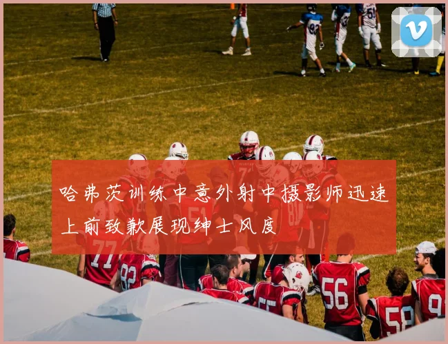 哈弗茨训练中意外射中摄影师迅速上前致歉展现绅士风度