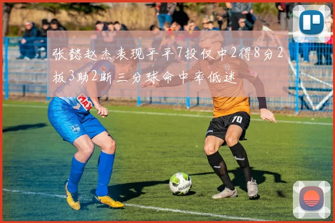 张懿赵杰表现平平7投仅中2得8分2板3助2断三分球命中率低迷